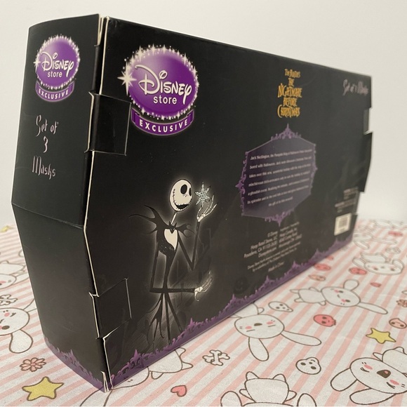 Nightmare Before Christmas Disney Store Set of 3 Masks Lock Shock and Barrel - Picture 14 of 16